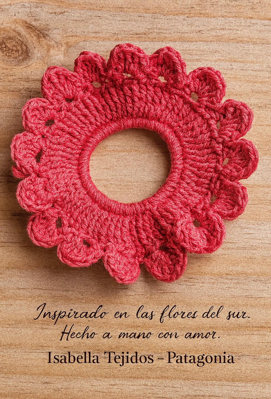 Scrunchie Michay Rosado