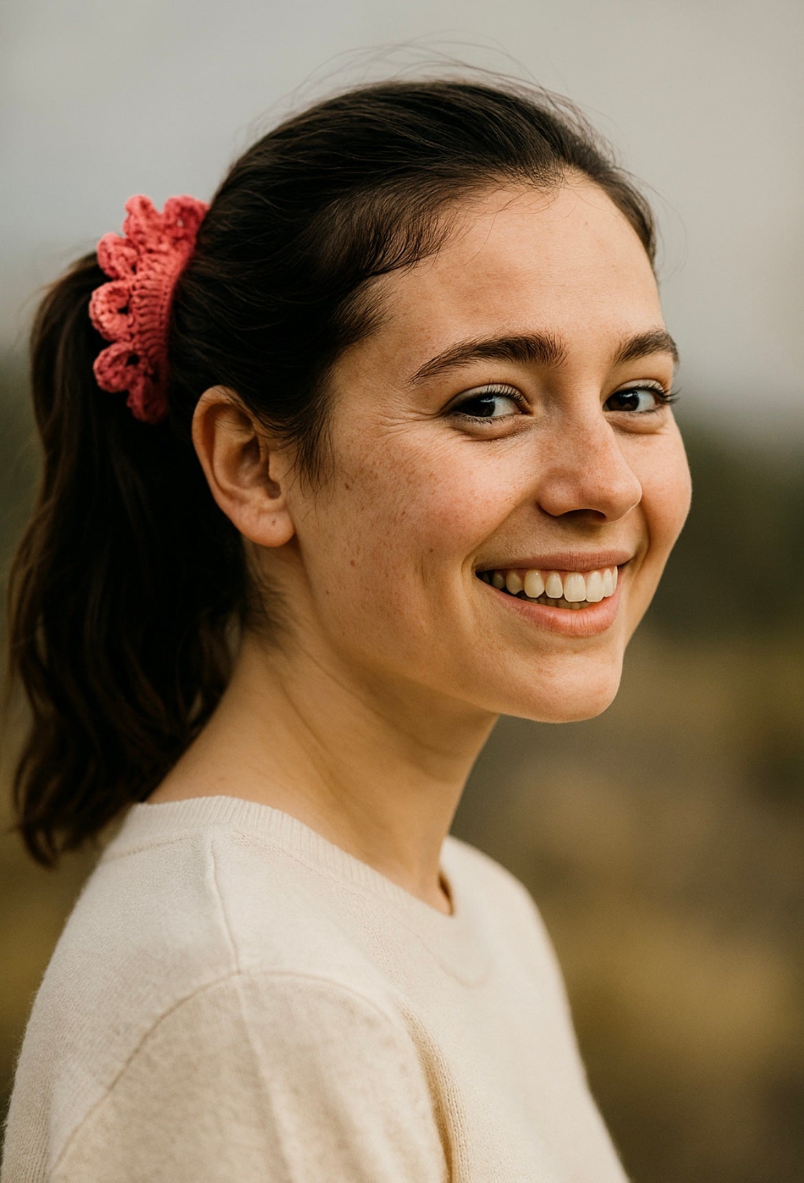 Scrunchie Michay Rosado