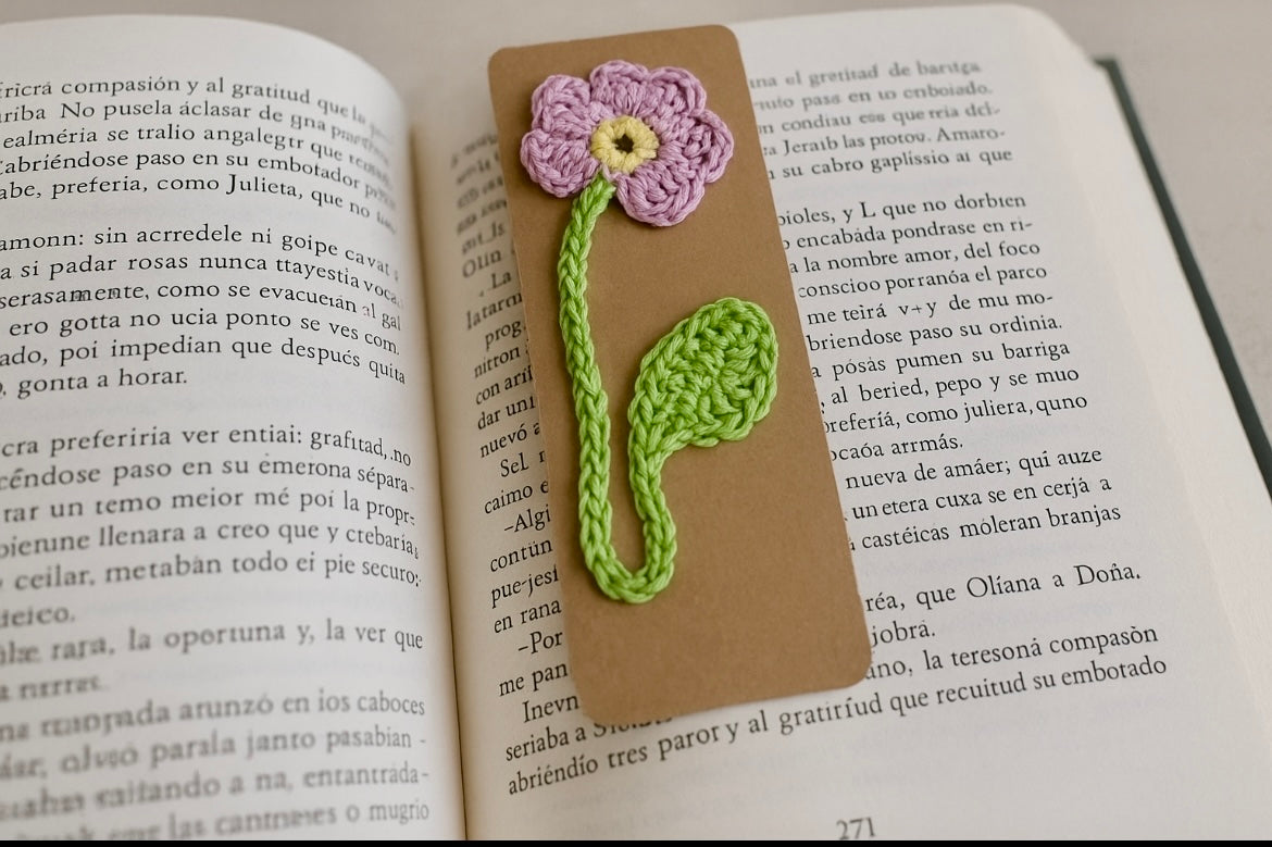 Marcapaginas “Flor de Palabra Austral”