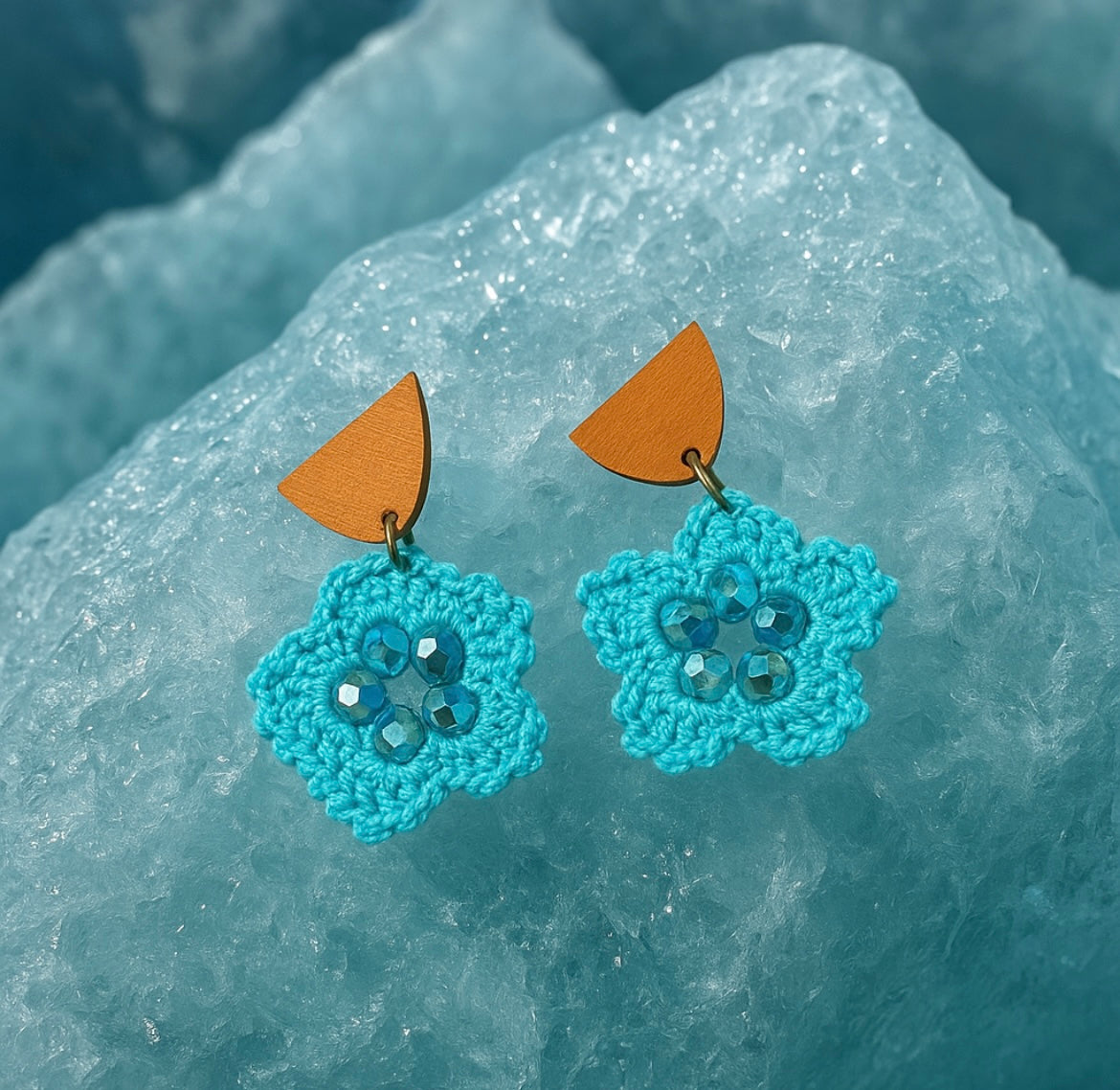 Aros “Turquesa Glacial”