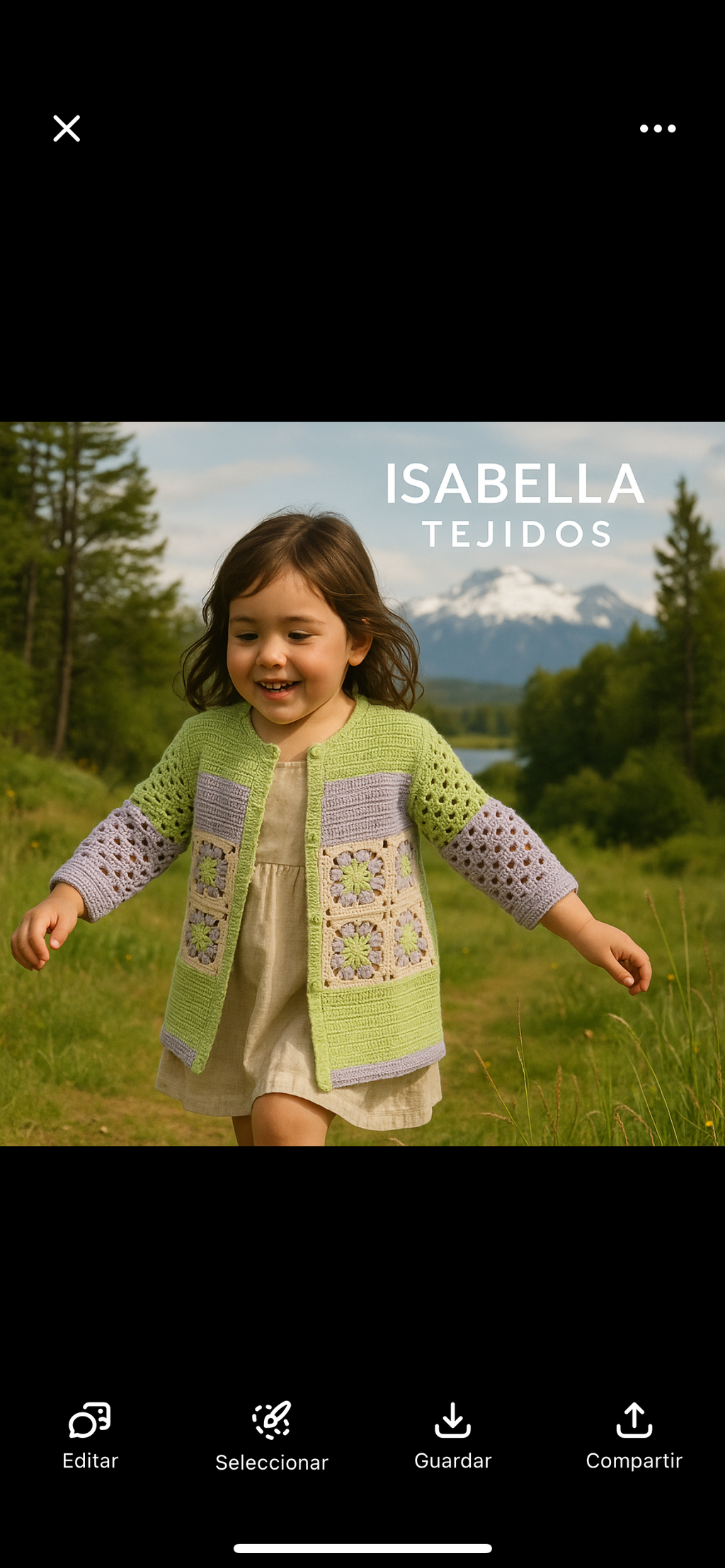 Chaleco Chaura en Flor