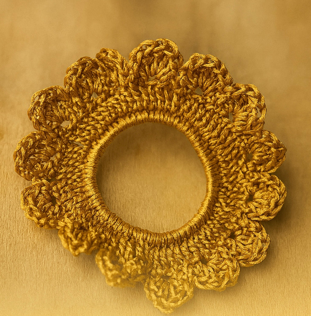 Scrunchie Michay Dorado