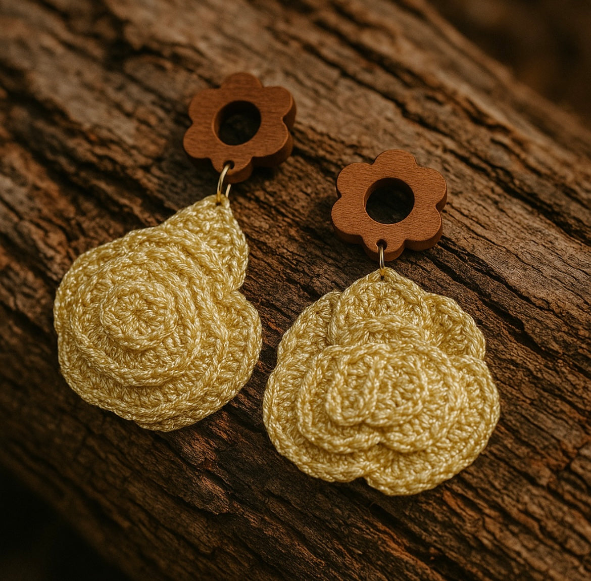 Aros “Rosas de Sol Austral”