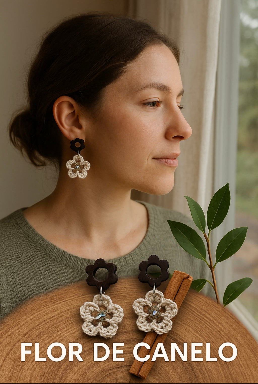 Aros “Flores de Canelo”