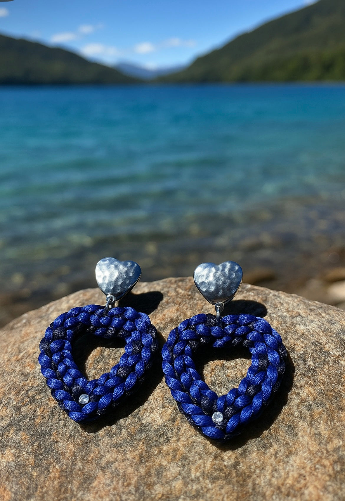 Aros “Reflejos del Lago Azul”
