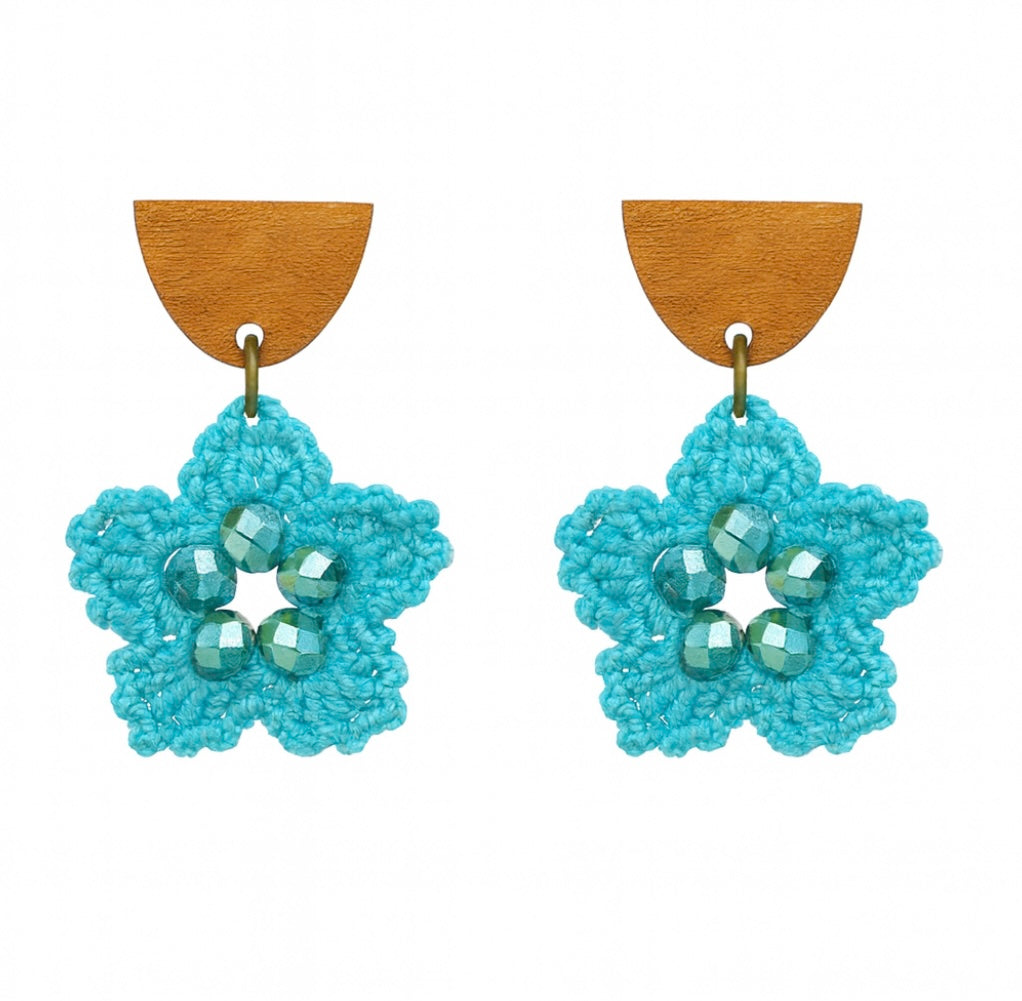 Aros “Turquesa Glacial”