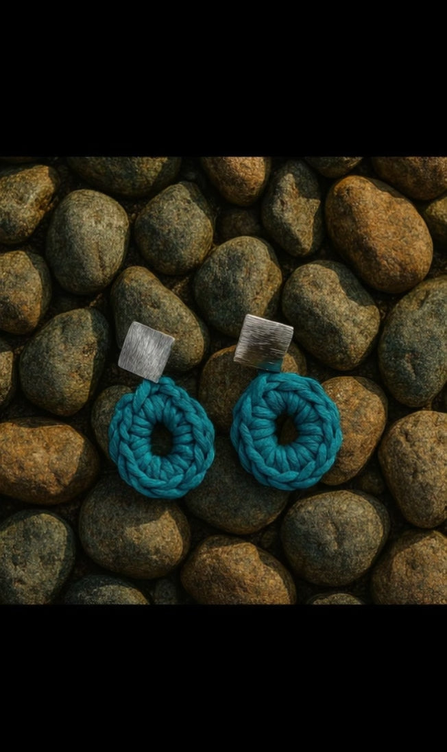 Aros “Turquesa del Rio Paloma”
